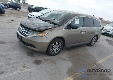 2011 Honda Odyssey Ex-L from USA, damaged, VIN 5FNRL5H64BB035939